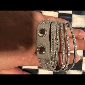 Swarovski wrap bracelet